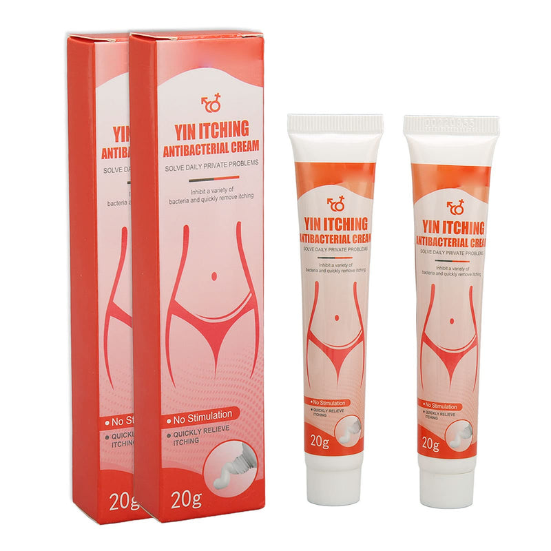 [Australia] - Vaginal Itch Treatment Cream, Quick 2 Pcs Powerful 20g Skin Friendly Long Lasting Effect Private Part Itching Cream for Daily Life 