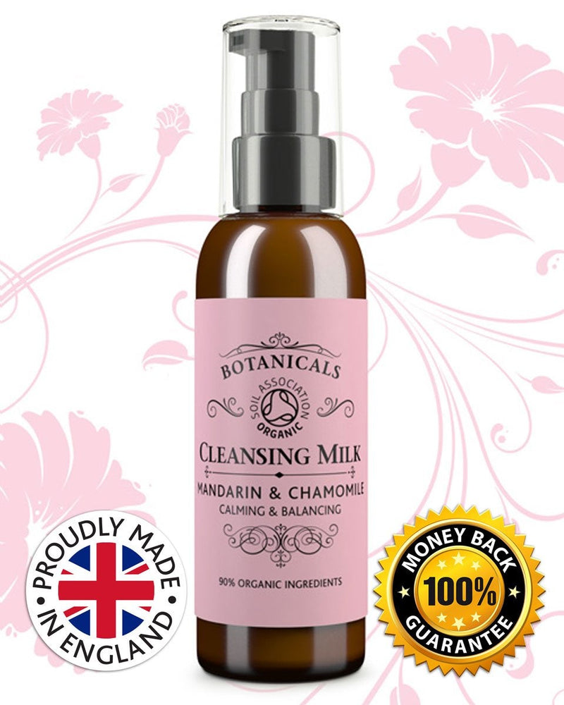 [Australia] - Gentle Cream Cleanser - 3 in 1 Cleansing, Balancing and Moisturising Makeup Remover for Normal, Sensitive and Problem Skin, Natural, Vegan & Certified Organic, Mandarin & Chamomile 100ml 