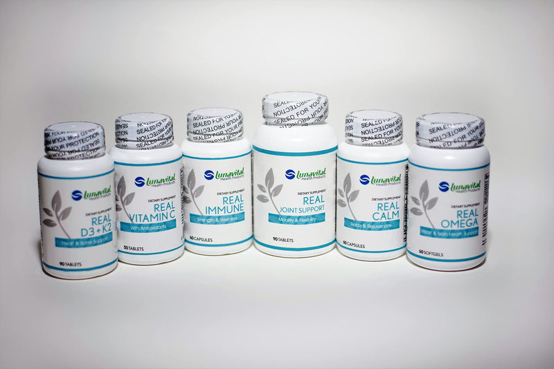 [Australia] - Lunavital Real Enzymes, 60 Capsules, Dietary Supplement for Better Digestion 
