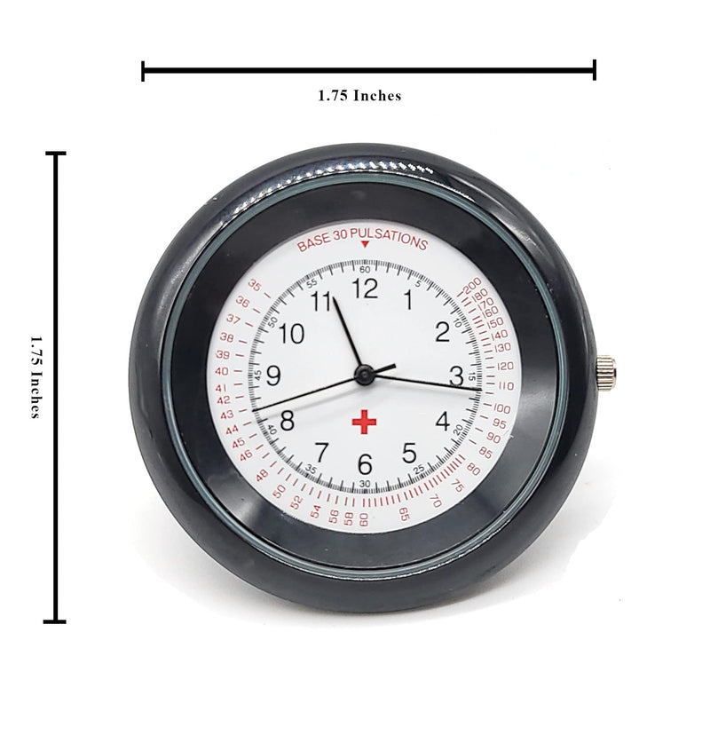 [Australia] - Nurse Stethoscope Watch - Lightweight Metal Frame- Attaches Directly to Stethoscope for All Medical Professionals 