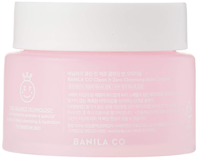 [Australia] - Banila Co. New Clean it Zero Cleansing Balm Original 100ml Korean Cosmetics 