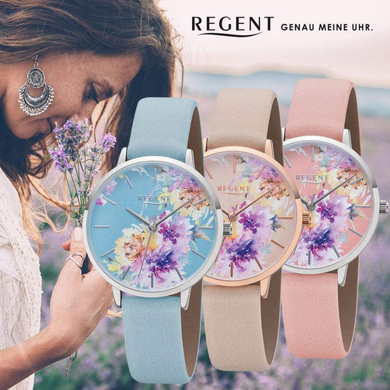 [Australia] - Fashionable Regent women's watch with graphic dial Ba-496. 