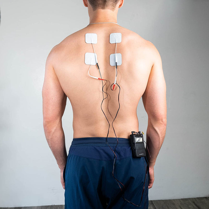 [Australia] - Roscoe Medical TENS Unit and EMS Muscle Stimulator - OTC TENS Machine for Back Pain Relief, Lower Back Pain Relief, Neck Pain, or Sciatica Pain Relief, Clinical Strength Stim Machine 