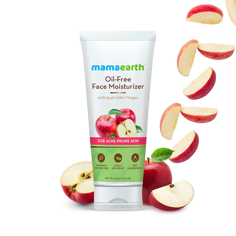 [Australia] - Mamaearth Oil-Free Moisturizer For Face With Apple Cider Vinegar For Acne Prone Skin, 80 ml 