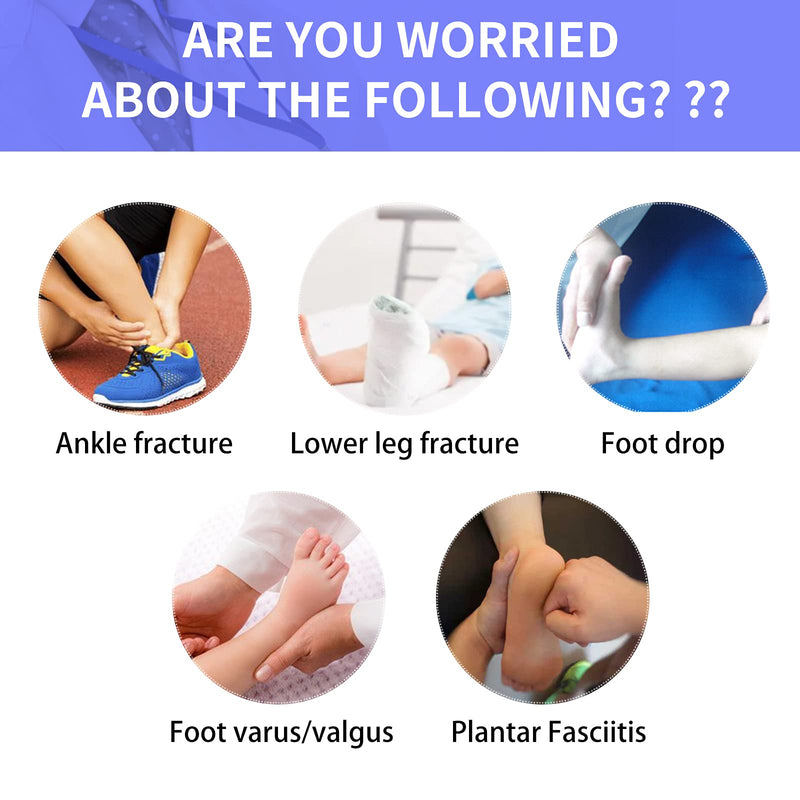 [Australia] - Kids AFO Drop Foot Brace for Child Toddler Ankle Foot Orthosis Pediatric Afo Night Splint Walking with Shoes or Sleeping Othopedic Drop Foot Support for Children (Small-Left) Small-Left 