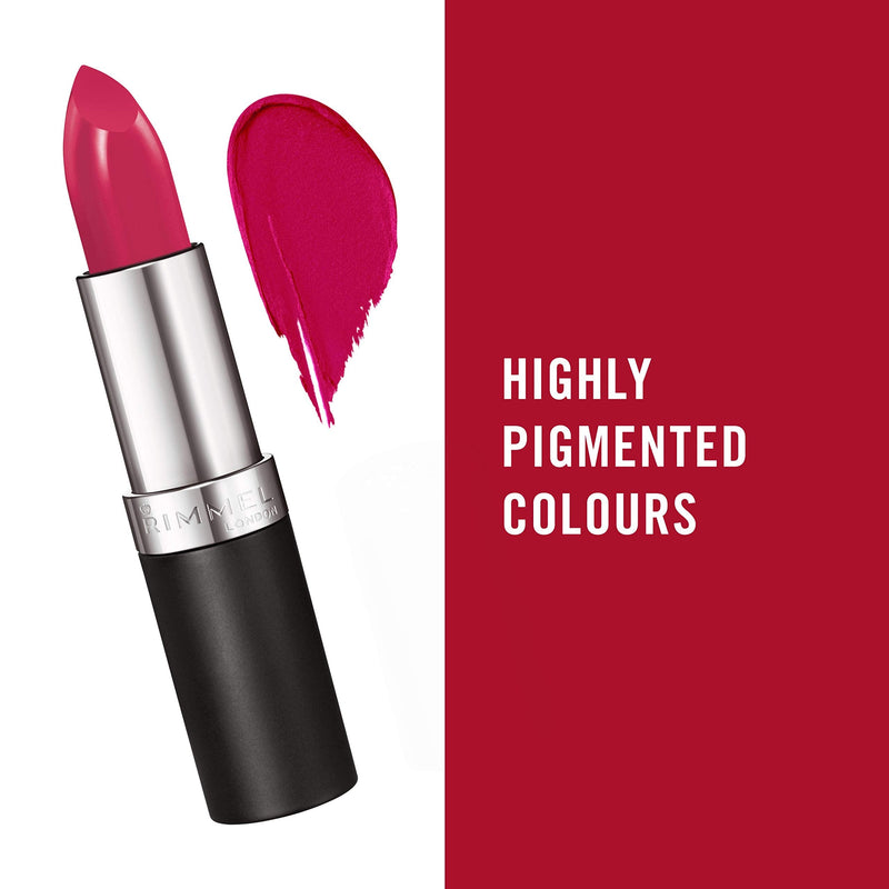 [Australia] - Rimmel London Lasting Finish Lipstick, 5 Rosy Pink, 4 g, Packaging May Vary 4 g (Pack of 1) 