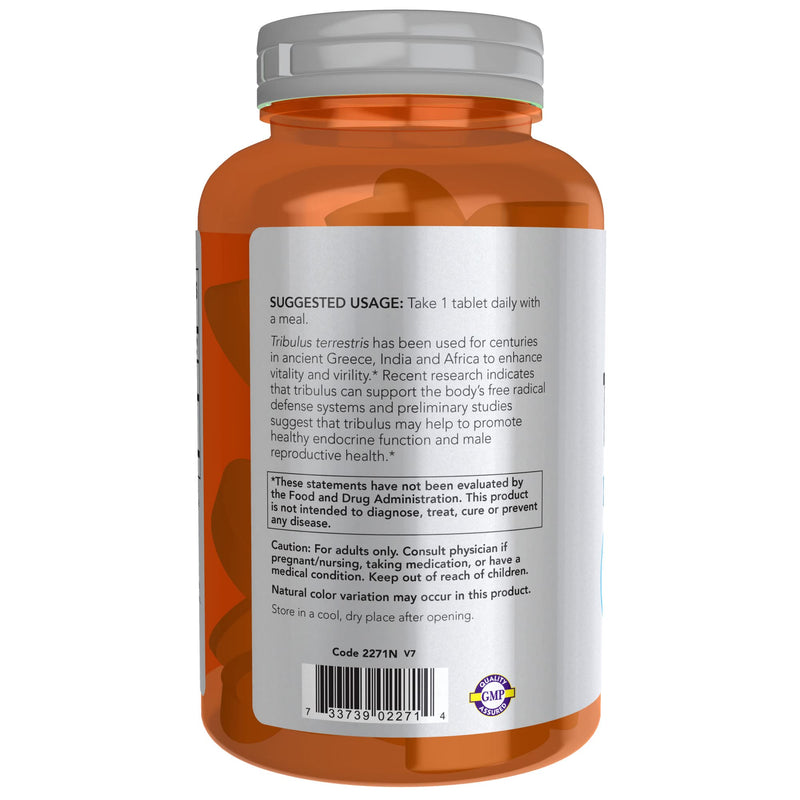 [Australia] - NOW Sports Nutrition, Tribulus (Tribulus terrestris) 1000 mg, Double Strength, Men's Health, 180 Tablets 