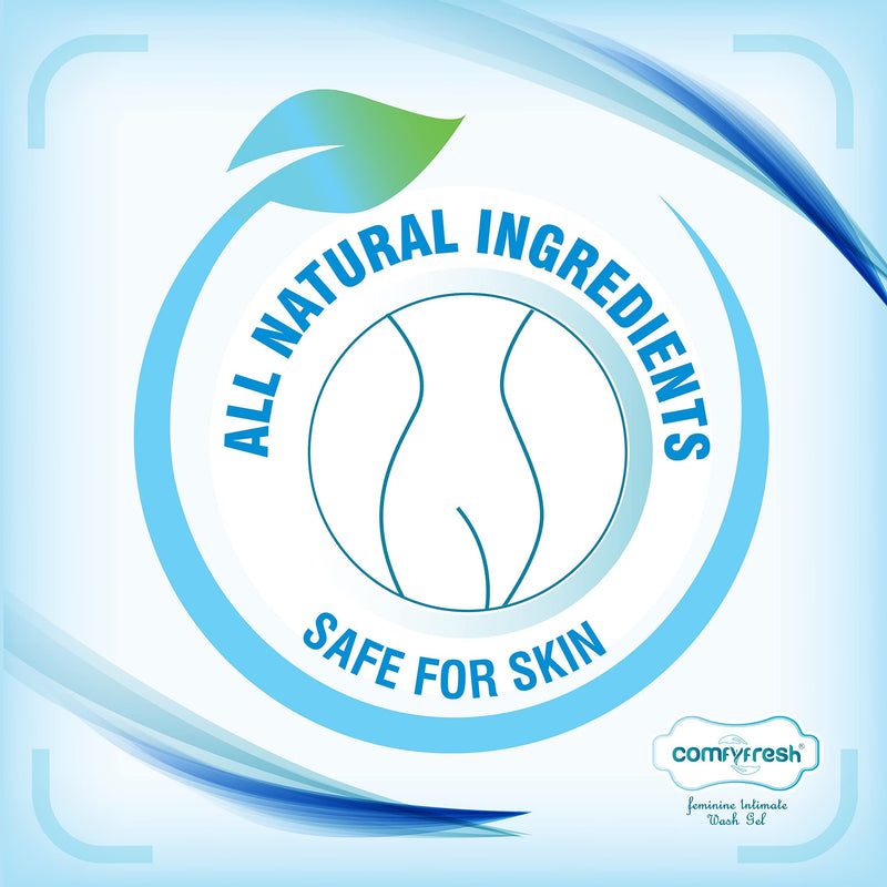 [Australia] - ComfyFresh Feminine Intimate Gel Wash pH Balanced Soap-Free Probiotic Hypoallergenic Formula with Paraben-Free Natural Ingredients Tea Tree Sea Buckthorn and Aloe Vera 