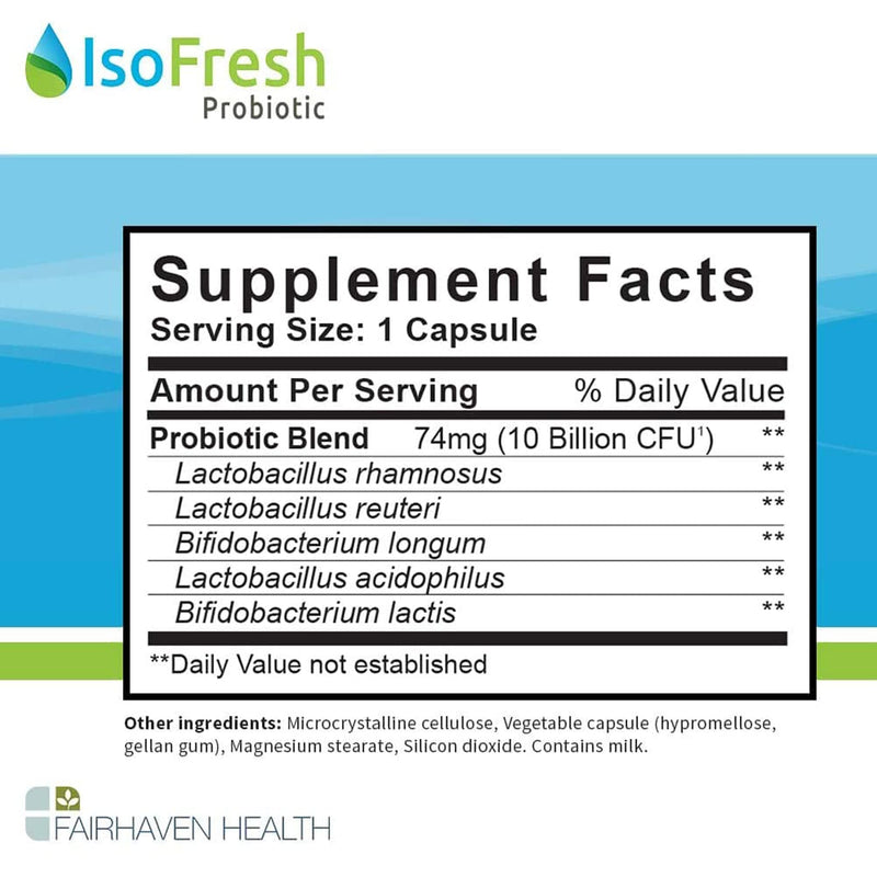 [Australia] - IsoFresh Probiotic: for Vaginal Balance of Yeast and Bacteria in Women 