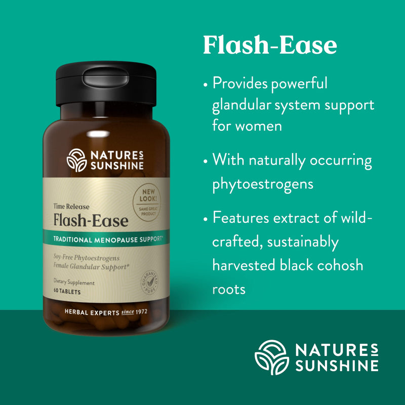 [Australia] - Nature's Sunshine Flash Ease TR, 60 Tablets 
