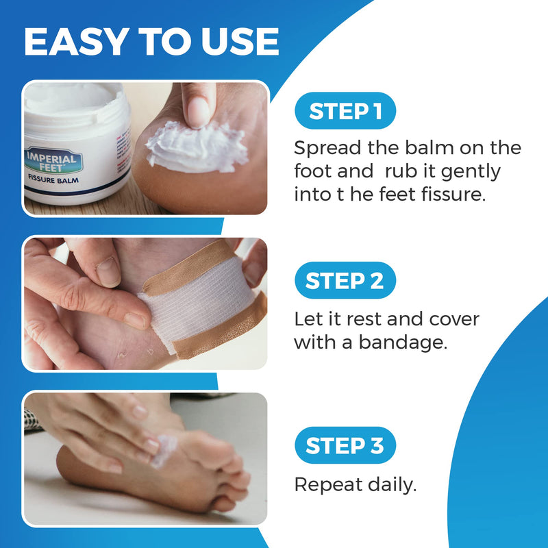 [Australia] - 2 in 1 Cracked Heel Repair Cream | XL Moisturiser for Dry Skin Foot Cream | Dry Skin Cream Foot Cream by IMPERIAL FEET 