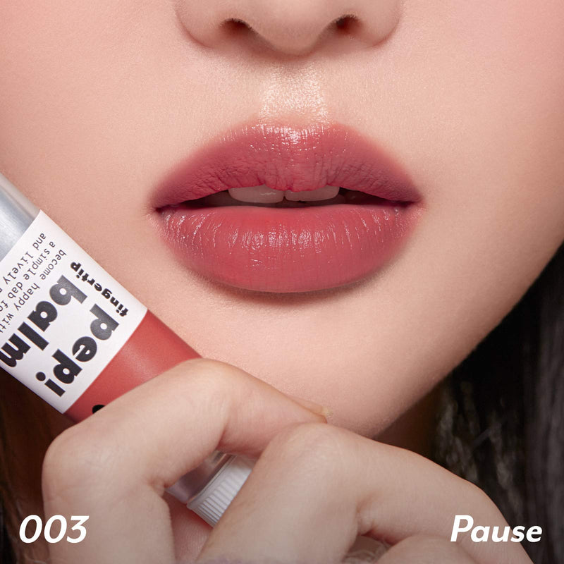 [Australia] - I’M MEME Pep! Balm | Multi-use Lip and Cheek Tint with Shea Butter | Liquid Blush and Lip Stain Balm in One | 003 Pause | K-Beauty Make Up 