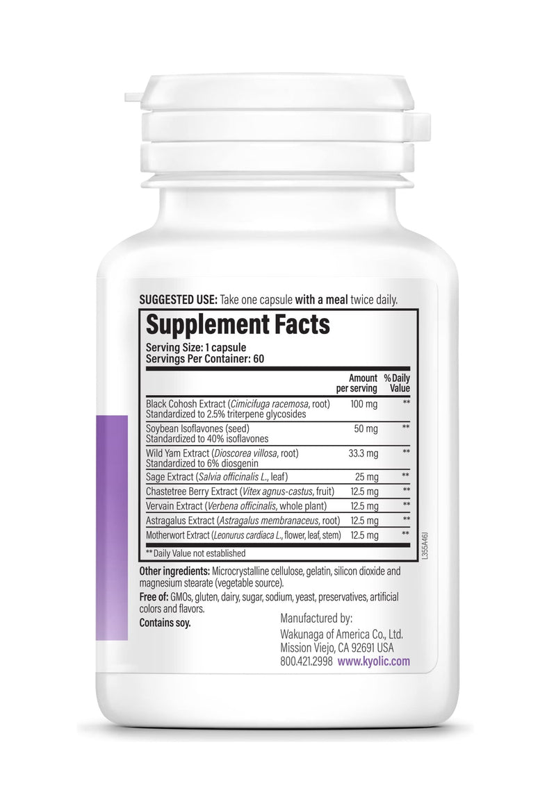 [Australia] - Kyolic Specialty Series, Estro-Logic Optimal Estrogen Balance, 60 Capsules 