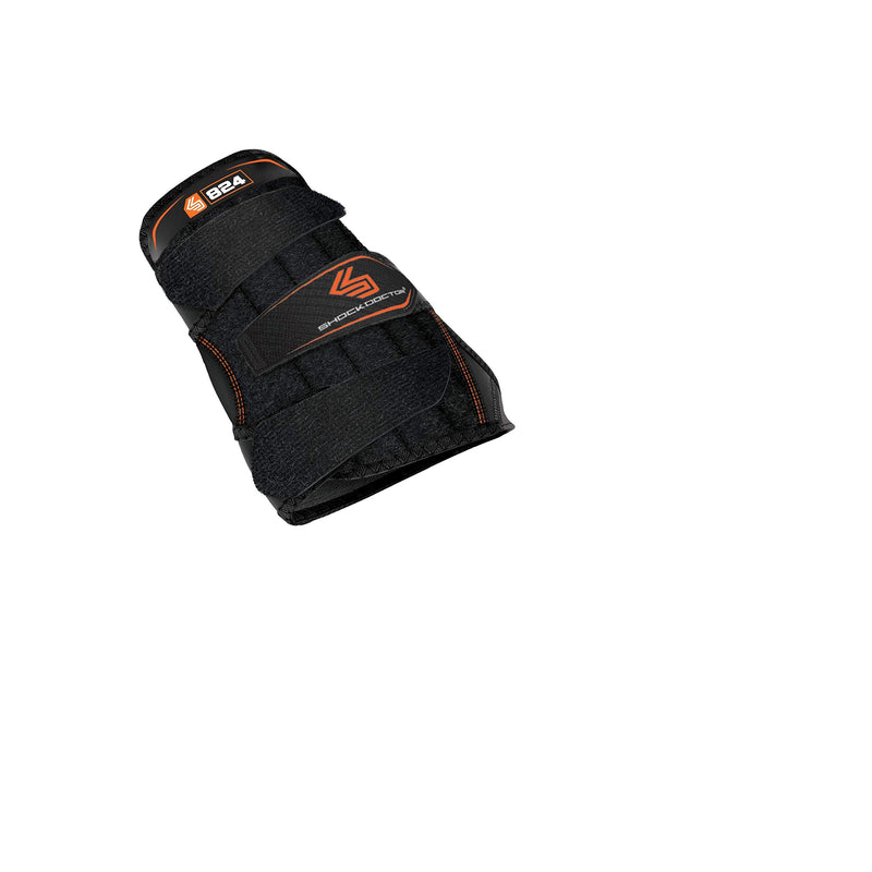 [Australia] - Shock Doctor Wrist 3-Strap Support Black Left: Large 