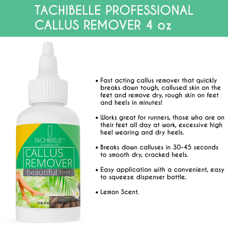 [Australia] - Tachibelle Callus Remover ULTRA Scent For Feet, Professional Strong Callus and Corn Eliminator Feet Pumice Dead Skin Heel and Toe (2 Bottles) 2 Bottles 