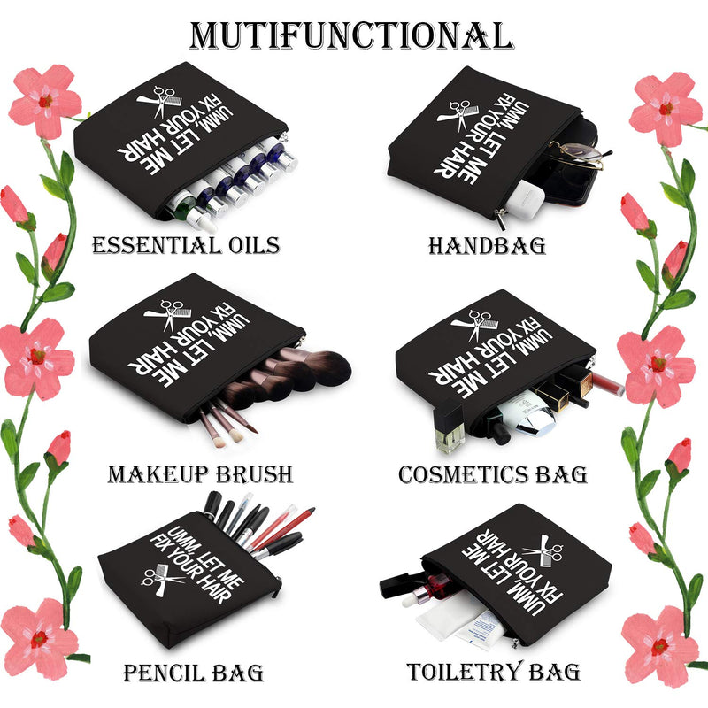 [Australia] - WCGXKO UMM LET ME FIX YOUR HAIR Makeup Bag (LET ME FIX YOUR HAIR) 