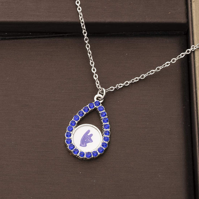 [Australia] - LBSBO ZPB Sorority Necklace/Earrings 1920 Greek Sorority Jewelry Gift for Finer Women 