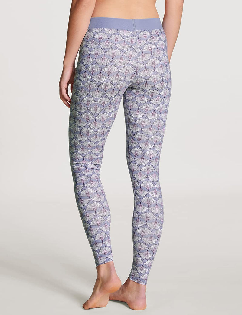 [Australia] - Calida Women's Elastic Trend Leggings M Lovely Blue 