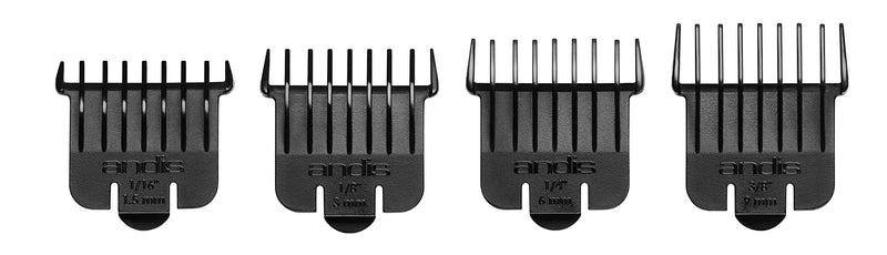 [Australia] - Andis 4 Snap on Combs Attachment Set 