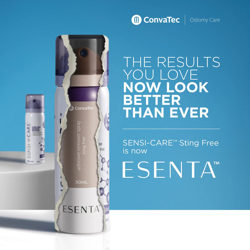 [Australia] - ConvaTec ESENTA Skin Barrier for Protection Around Stomas and Wounds, Silicone Based, Sting and Alcohol Free, 50 mL Spray Bottle (Pack of 1) 