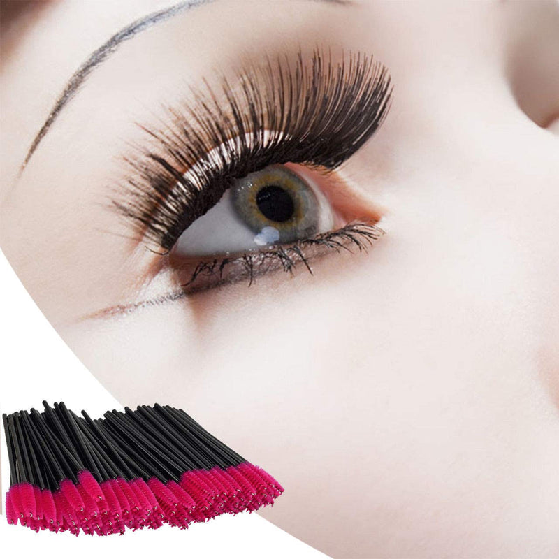[Australia] - 200Pcs Disposable Eyelash Wands Mascara Brushes Eyebrow Brush Lash Extension Combs Applicator Makeup Brush 