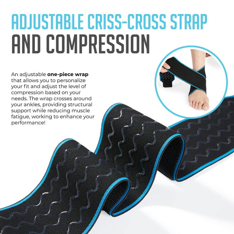 [Australia] - Ankle Support Brace, Adjustable Compression Ankle Braces for Sports Protection, One Size Fits Most for Men & Women 1 