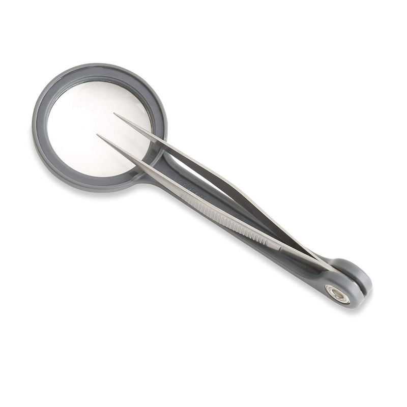 [Australia] - Carson MagniGrip 4.5x Magnifier with Attached Precision Tweezers (MG-55) 
