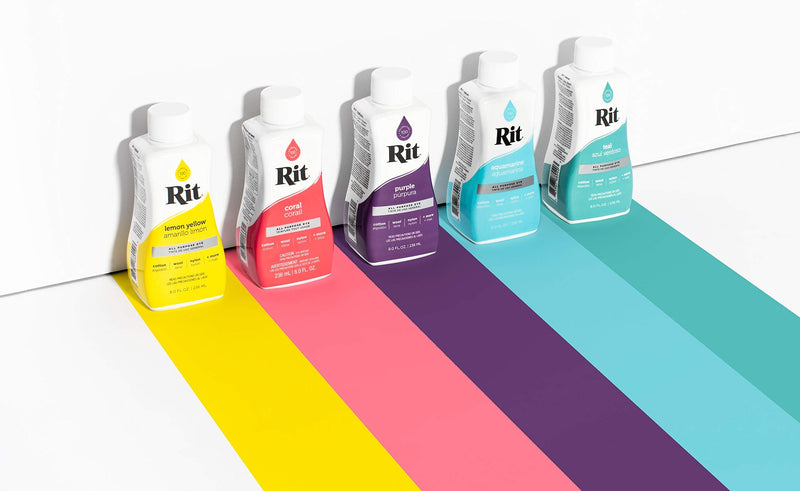 [Australia] - Rit Dye 88150 All Purpose Liquid Dye, Black, 8 Fl Oz 1 