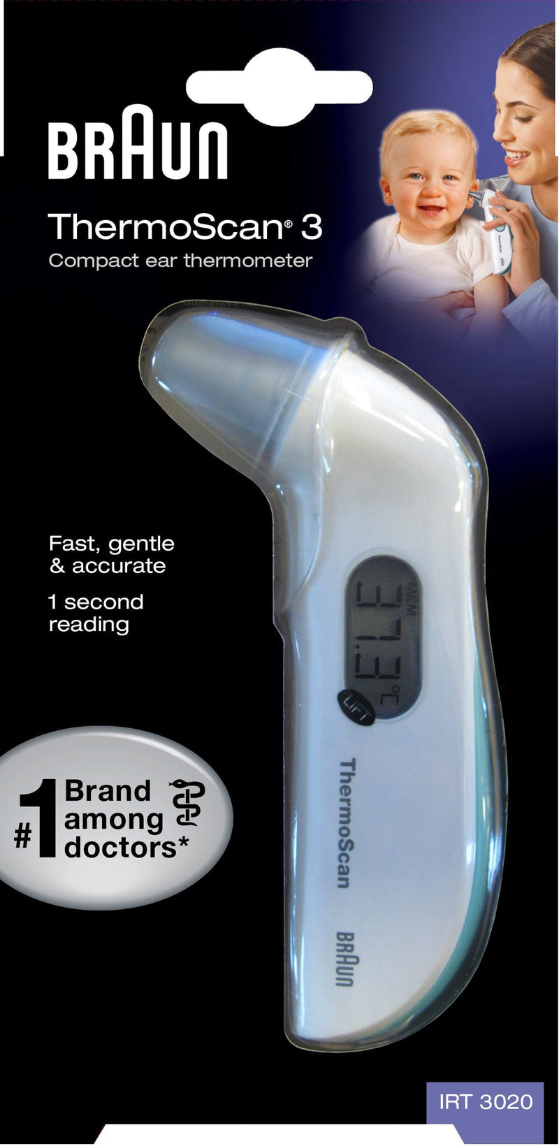 [Australia] - Braun Thermoscan Ear Thermometer - IRT3020 