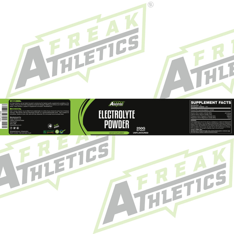 [Australia] - Electrolyte Powder - 250g of Unflavoured Electrolytes - Suitable for Both Men & Women - Made in The UK 