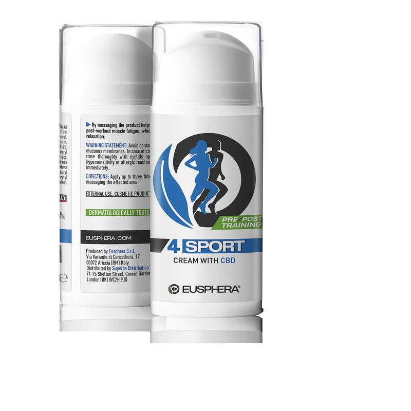 [Australia] - EUSPHERA - 4SPORT - Cream with Devil's Claw, Arnica and Aloe specifically for Sport, 100% Natural, for Joints and Muscles, Relieves Muscle and Joint Pain (75 ml) 