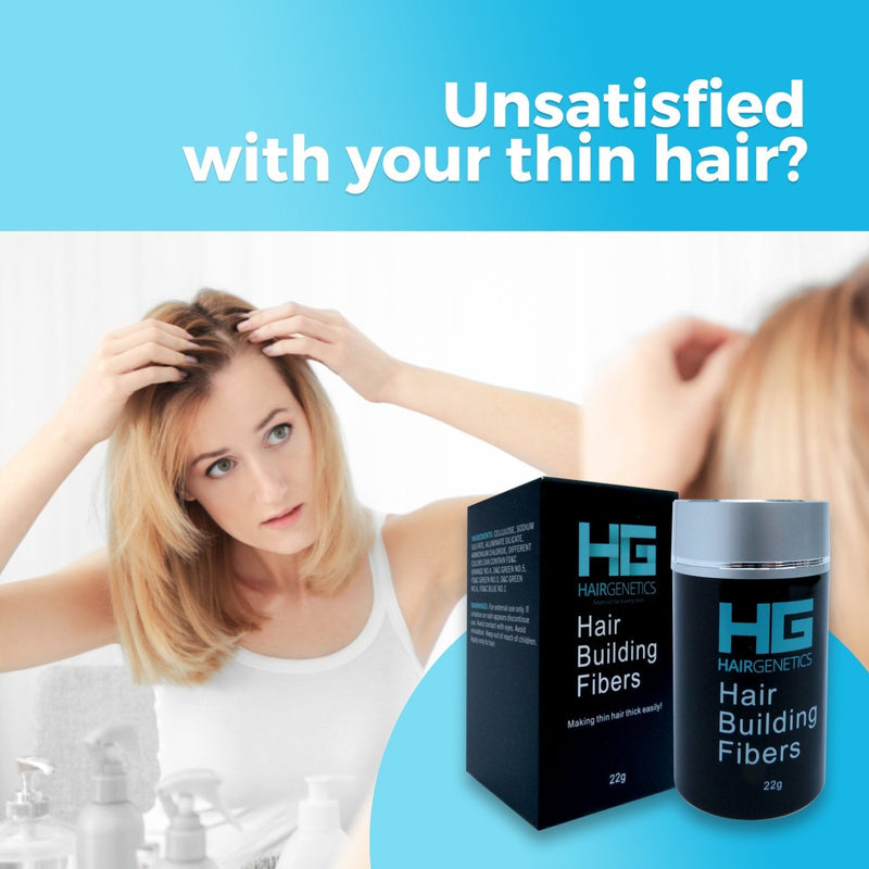 [Australia] - Hair Loss Treatment for Women - Men, Hair Fibres Create Increased Volume Hair Thickener. Hair Fibres Dark Brown Hair Building Fibres 
