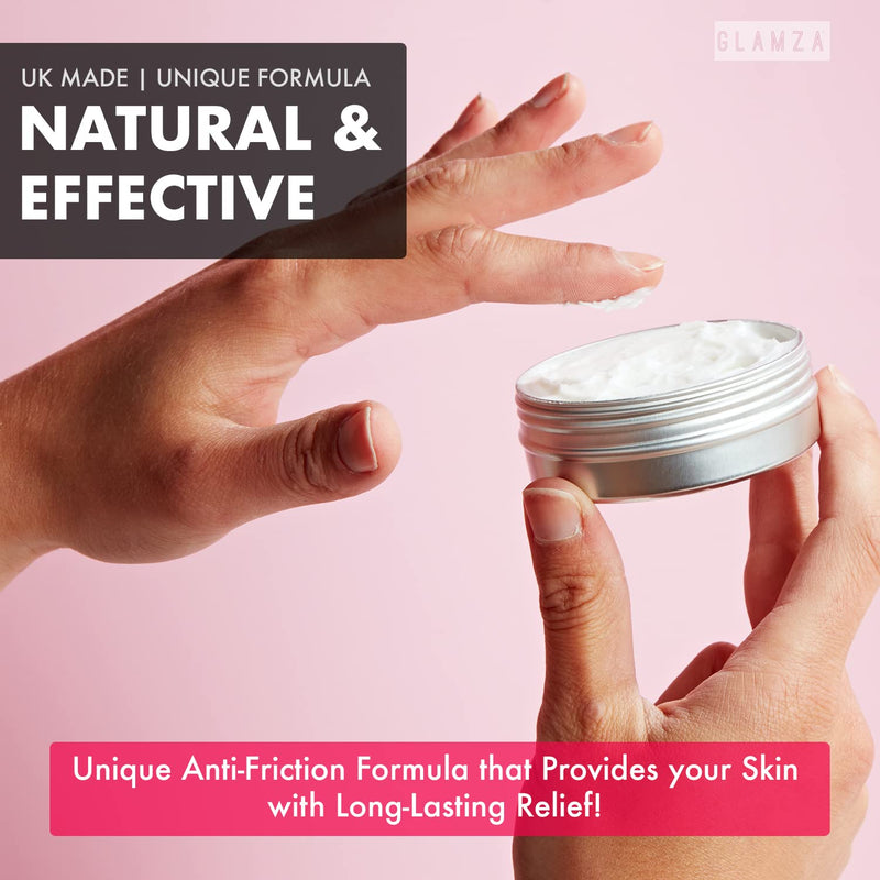 [Australia] - Glamza Chub Rub Anti Chafing Cream Smooth Skin Full Body Solution Sports Running Hands Feet Care 50g 