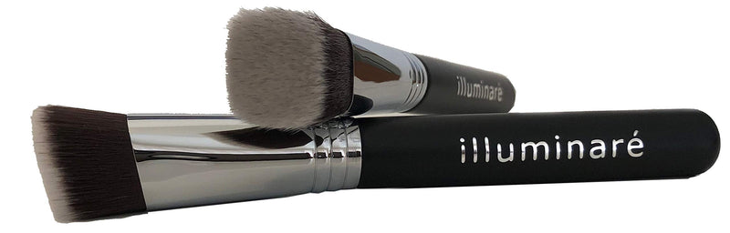 [Australia] - Illuminare Foundation Brush - Flat Top/Square Edge - Taklon 