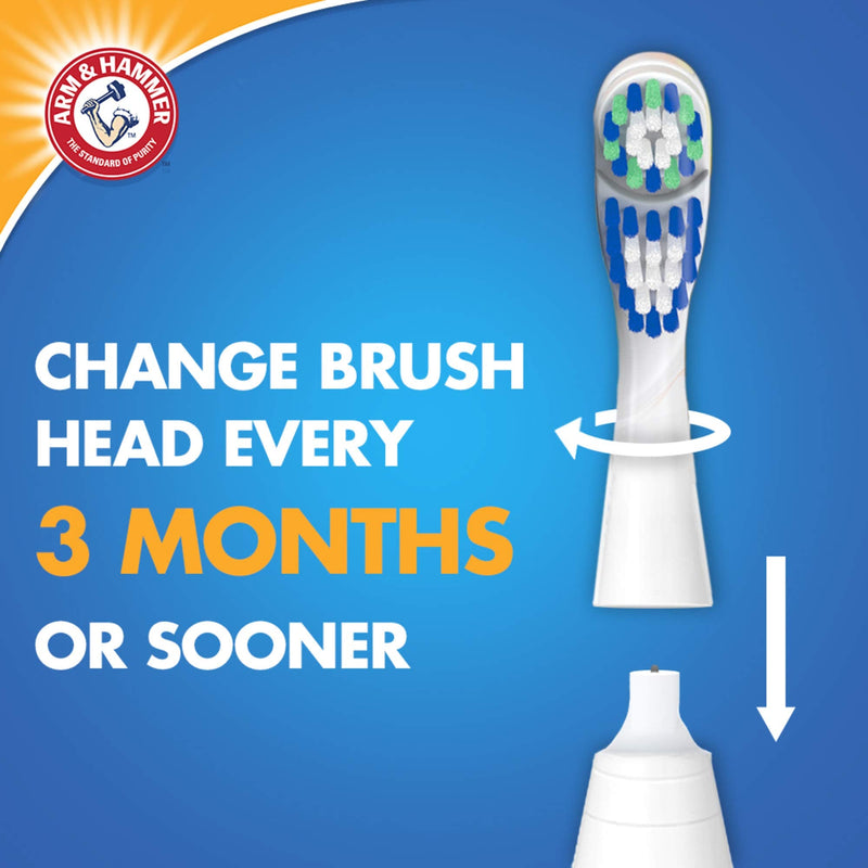 [Australia] - Arm & Hammer Spinbrush PRO+ Gum Health Powered Toothbrush, Pack of 1 - Packaging May Vary 