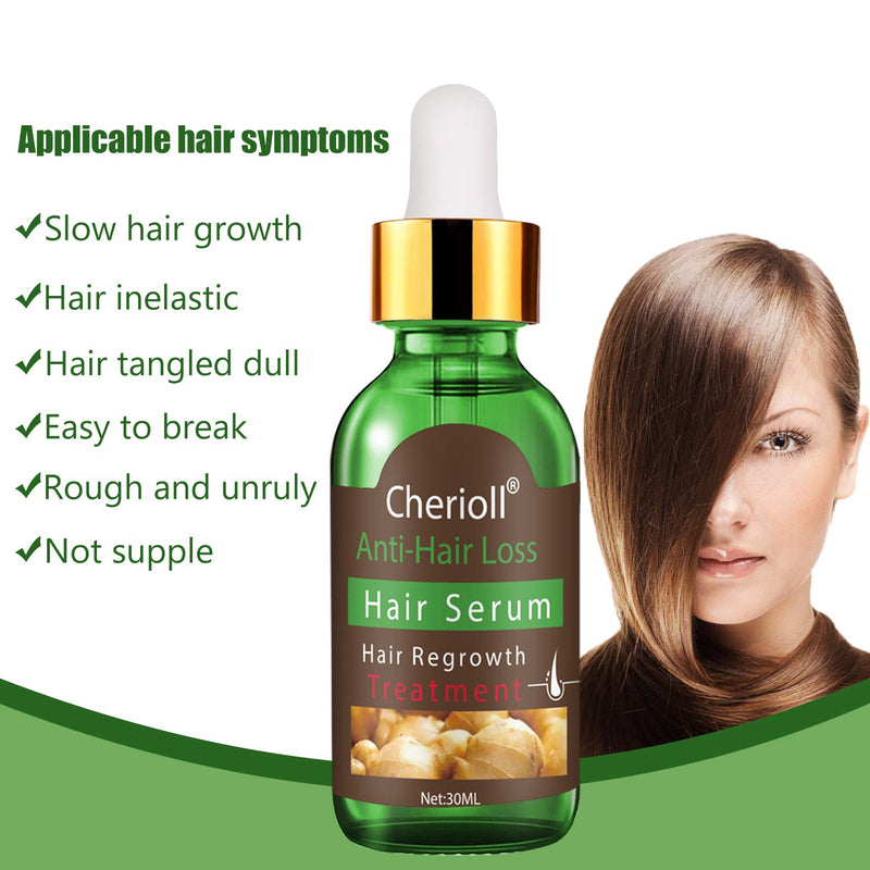 [Australia] - Hair Serum, Hair Treatment Serum Oil, Hair Loss &Hair Thinning Treatment, Hair Growth Oil for Stronger, Thicker, Longer Hair (30ml) 1 Fl Oz (Pack of 1) 