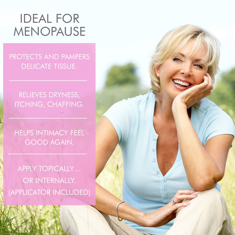 [Australia] - Crème De La Femme 3-Pack, Vaginal Dryness Cream Created by a Woman Doctor, Natural Menopause Dryness Remedy, Feminine Moisturizer, Free Applicator Included 1.15 Ounce (Pack of 3) 