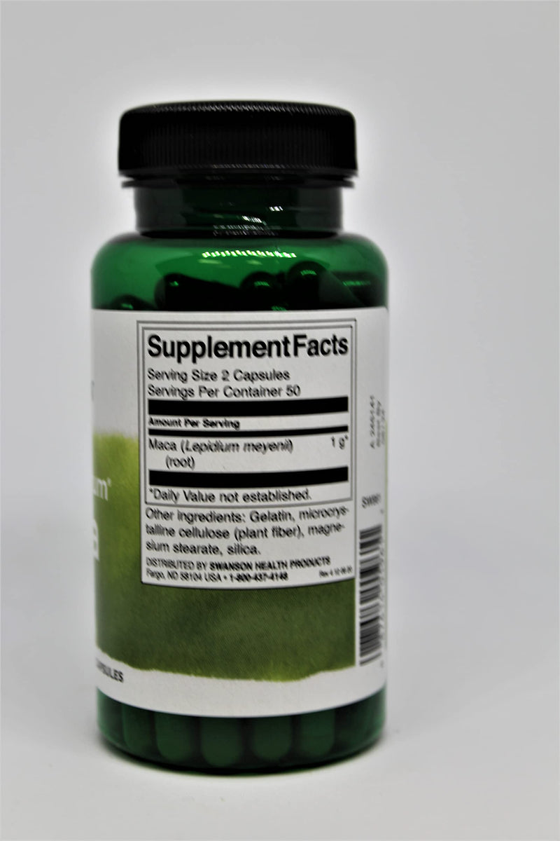 [Australia] - Swanson Maca 500 Milligrams 100 Capsules 1 