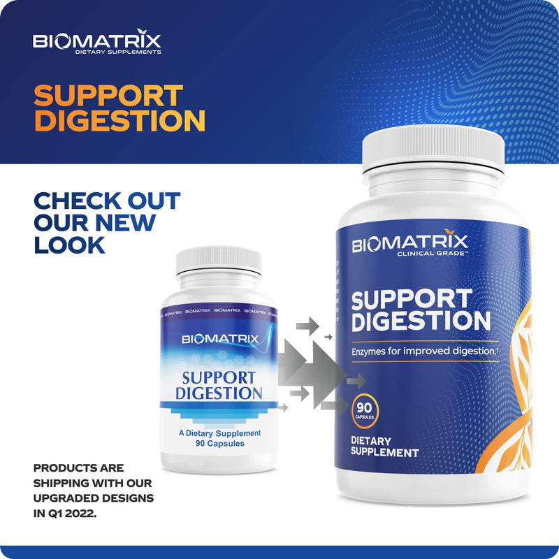 [Australia] - Digestive Enzymes Supplement (90 Capsules) Support Digestion - with Pancreatin, Plant Enzymes, Ox Bile, Betaine HCL, Support Digestion of Fats Carbohydrates and Proteins 