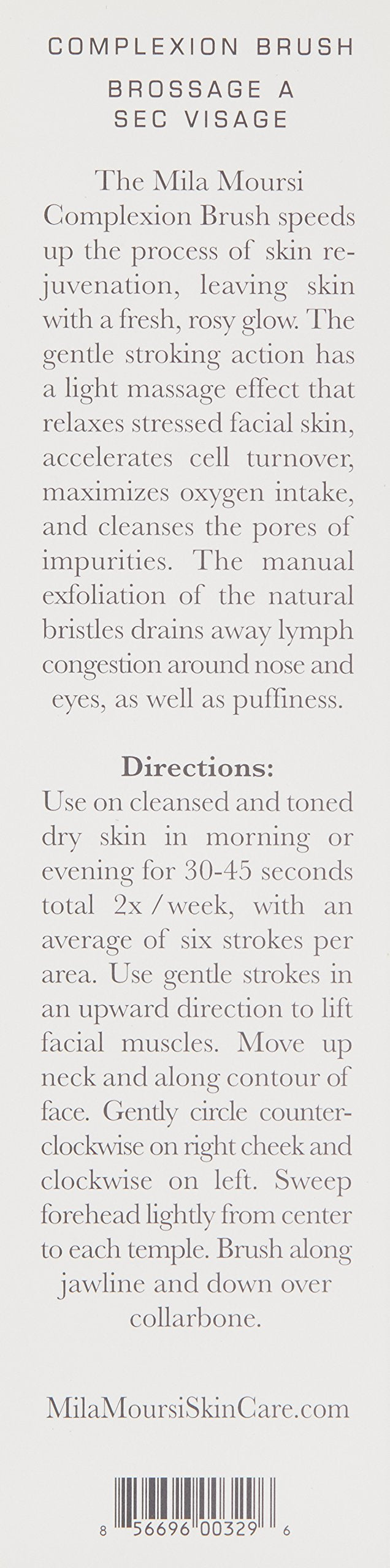 [Australia] - Mila Moursi | Skin Care Complexion Brush | Facial Dry Brush 