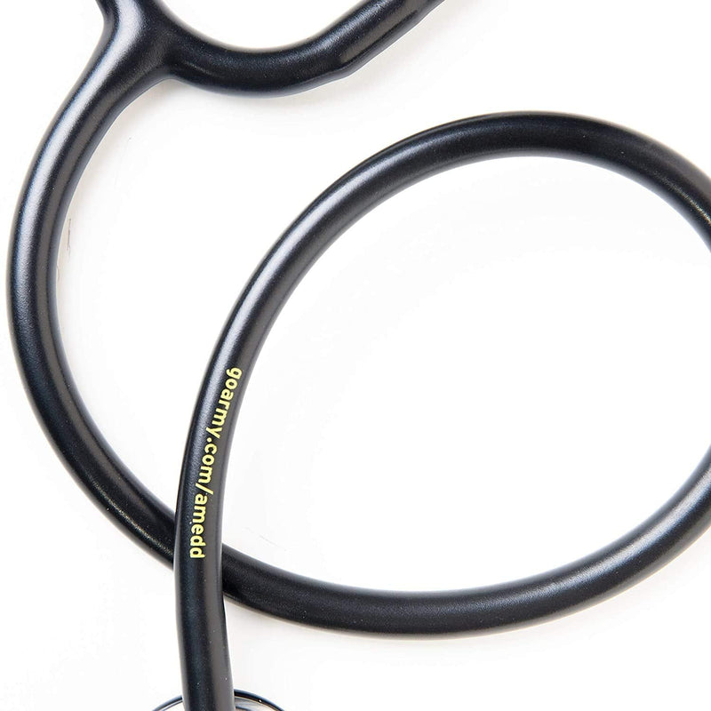 [Australia] - U.S. Army Stethoscope, OEM Classic Single Head Cardiology for Medical and Clinical Use - 27 inch (Black) 1 