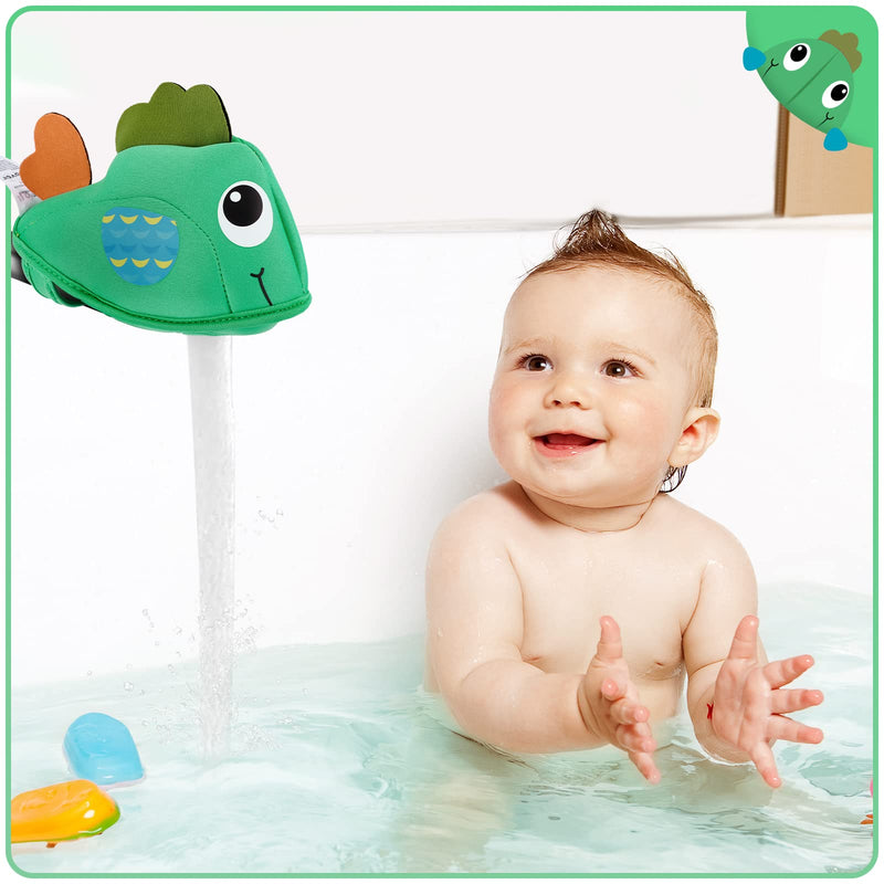 [Australia] - DEECOZY Bathtub Faucet Cover for Baby Children Safety, Cartoon Water Faucet Mouth Protecting Cover Diving Material Faucet Protector Bath tap Covers for Kids Suitable for Bath Washroom Tap As Shown 