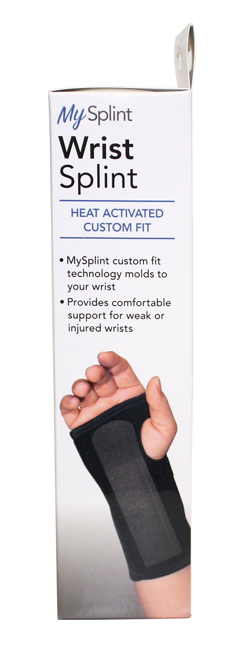 [Australia] - MySplint Custom Fit Wrist Splint, Moldable Thermoplastic Wrist Brace for Strains, Sprains, Carpal Tunnel and More, One Size 