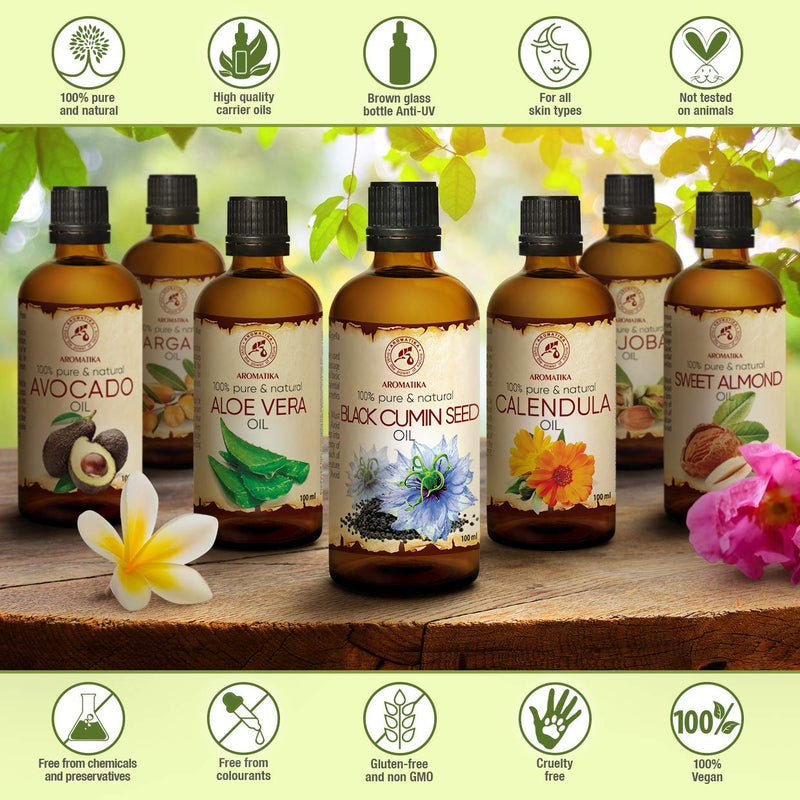 [Australia] - Black Cumin Seed Oil 100ml - Egypt - Nigella Sativa Seed Oil - 100% Pure & Natural 