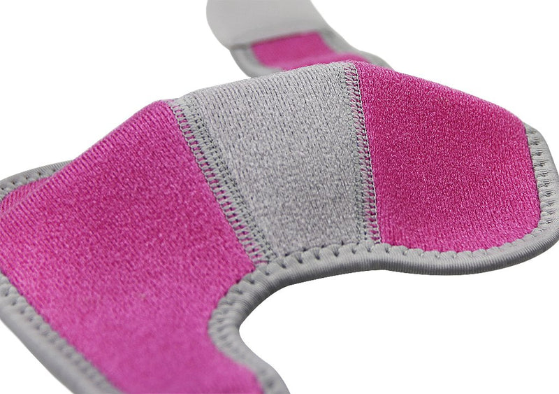 [Australia] - Kids Elbow Support Brace Girls Boys Breathable Sport Protector Compression Elbow Sleeve Adjustable Neoprene Elbow Brace Football Cycling Arm Wrap Elbow Support Injury Elbow Pad Guard Bandage rose 