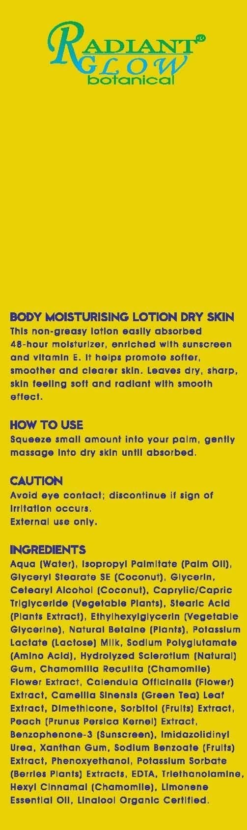 [Australia] - Radiant Glow Botanical Body Lotion 