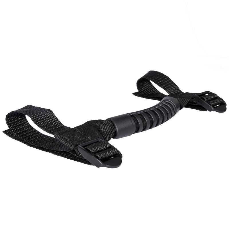 [Australia] - Beside_Auto 4 x Black Roll Bar Grab Handles Grip Handle For Wrangler YJ TJ JK JK JL JLU Sports Sahara Freedom Rubicon X & Unlimited 1995-2018 (Black) 