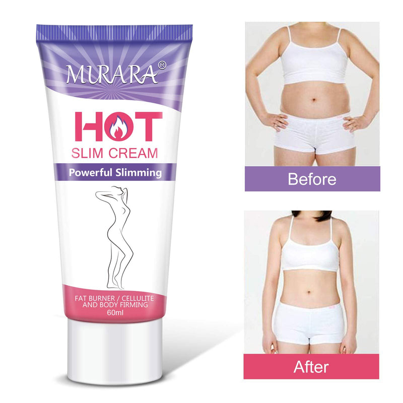 [Australia] - Slimming Hot Cream 2 Pack, Body Fat Burning Cream for Women and Men, Cellulite Cream, Suitable for Fat Areas of Arms, Waist and Thighs 