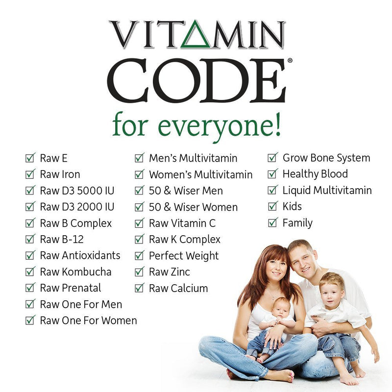 [Australia] - Vitamin K2 and K1 by Garden of Life, Vitamin Code Vegan K Complex Vitamin for Bone Strength and Heart Health, Vitamin K1 and K2, Omega Rich Flax Seed Oil, Trace Minerals, Probiotics, 60 Day Supply 