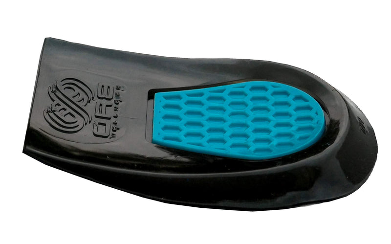 [Australia] - Plantar Fasciitis Achilles Tendonitis Gel Heel Shock Pad Insert. Supports Heel. Shock Absorbing Insole Comfort Cushion. Small 3-6 